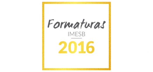 Datas das Colações de Grau do IMESB em 2016