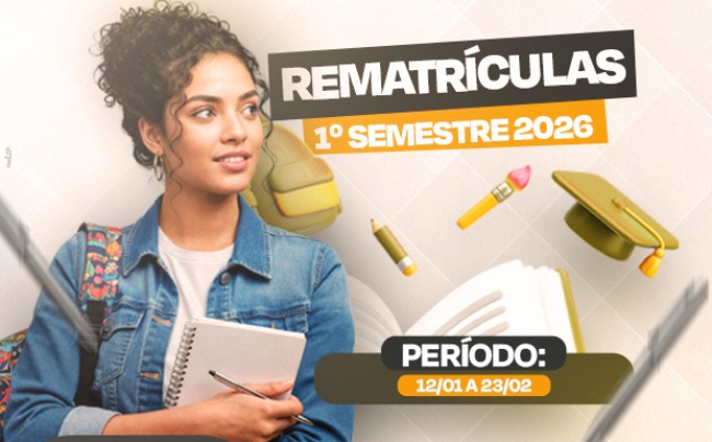 Faculdade Municipal abre período de rematrículas para o primeiro semestre de 2026