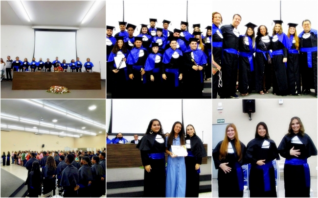 Colaram grau formandos de Arquitetura e Agronomia do IMESB