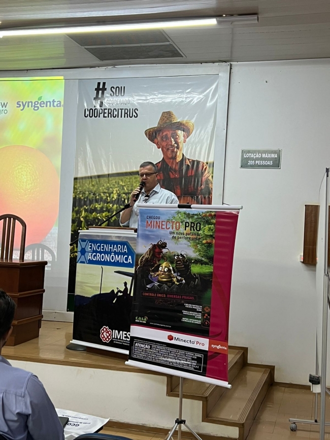 Curso de Engenharia Agronômica realiza workshop sobre citros