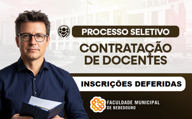 Inscrições Deferidas – Edital nº 02/2026