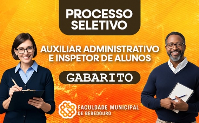 Divulgação do Gabarito – Processo Seletivo Simplificado nº 03/2025