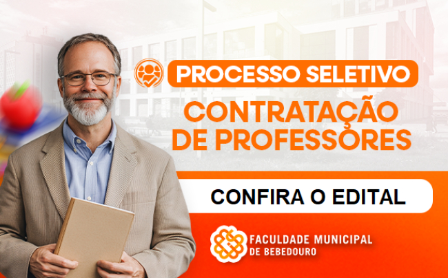 Faculdade Municipal abre Inscrições para Processo Seletivo de Professores