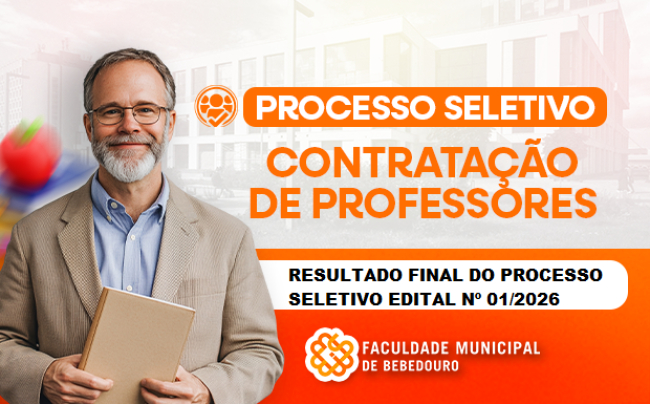 Resultado Final do Processo Seletivo Simplificado – Edital nº 01/2026