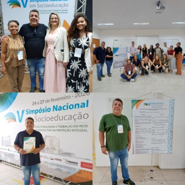 Professor da Faculdade Municipal de Bebedouro participa do V Simpósio Nacional em Socioeducação