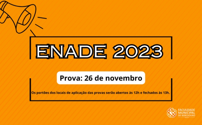 Estudantes do IMESB farão prova do Enade neste domingo, 26/11