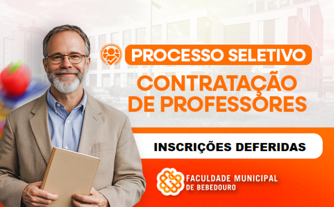 Inscrições Deferidas – Edital nº 01/2026