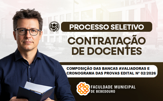 Divulgação da Banca Avaliadora e do Cronograma – Edital nº 02/2026